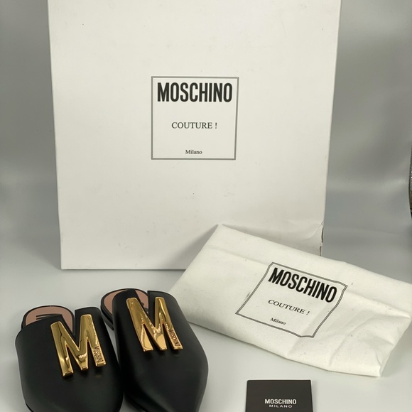 Moschino Pointed-toe Flat Mule - Picture 7 of 7
